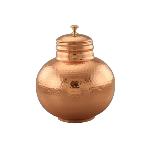 Copper Ghara Water Tank - Diameter: Variable/Customizable