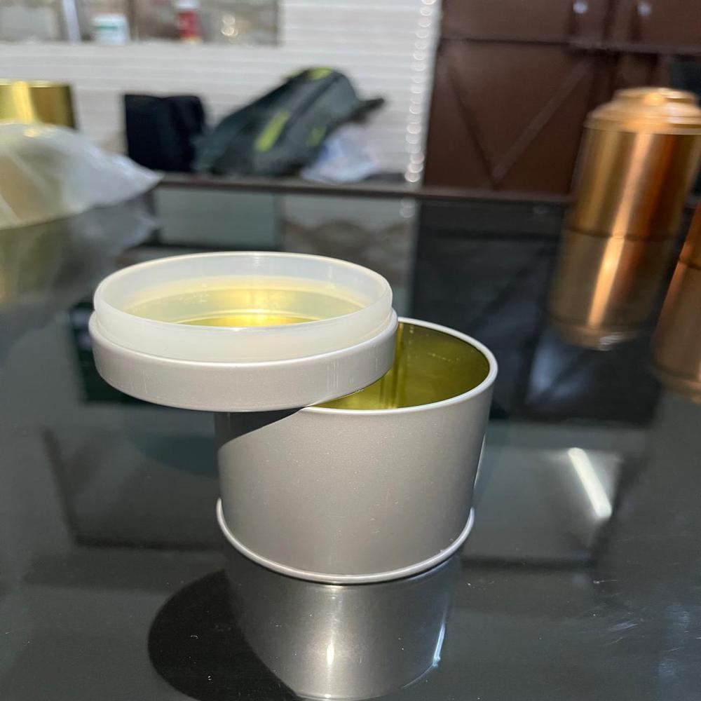 Cylindrical tin Box 65 Dia