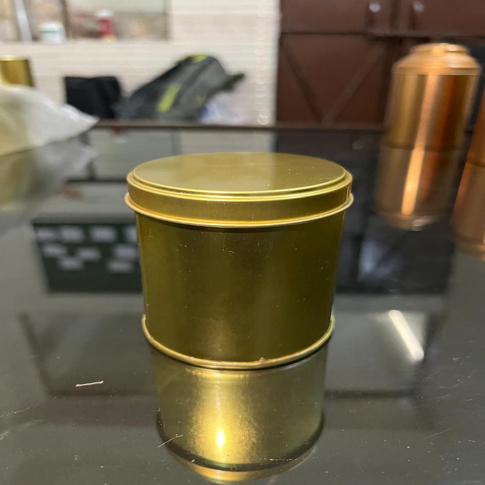 Cylindrical tin Box 65 Dia