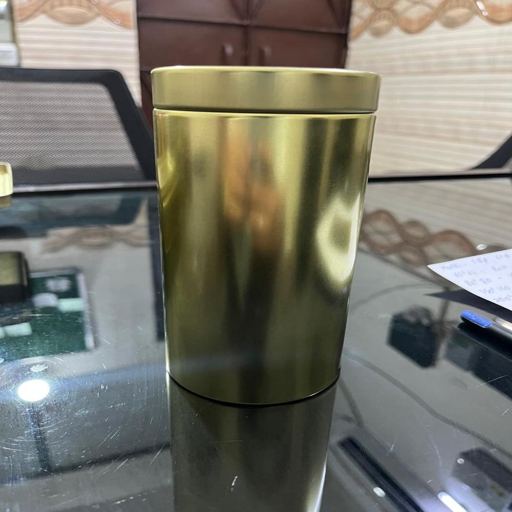 Cylindrical Tin Box 73 mm Dia
