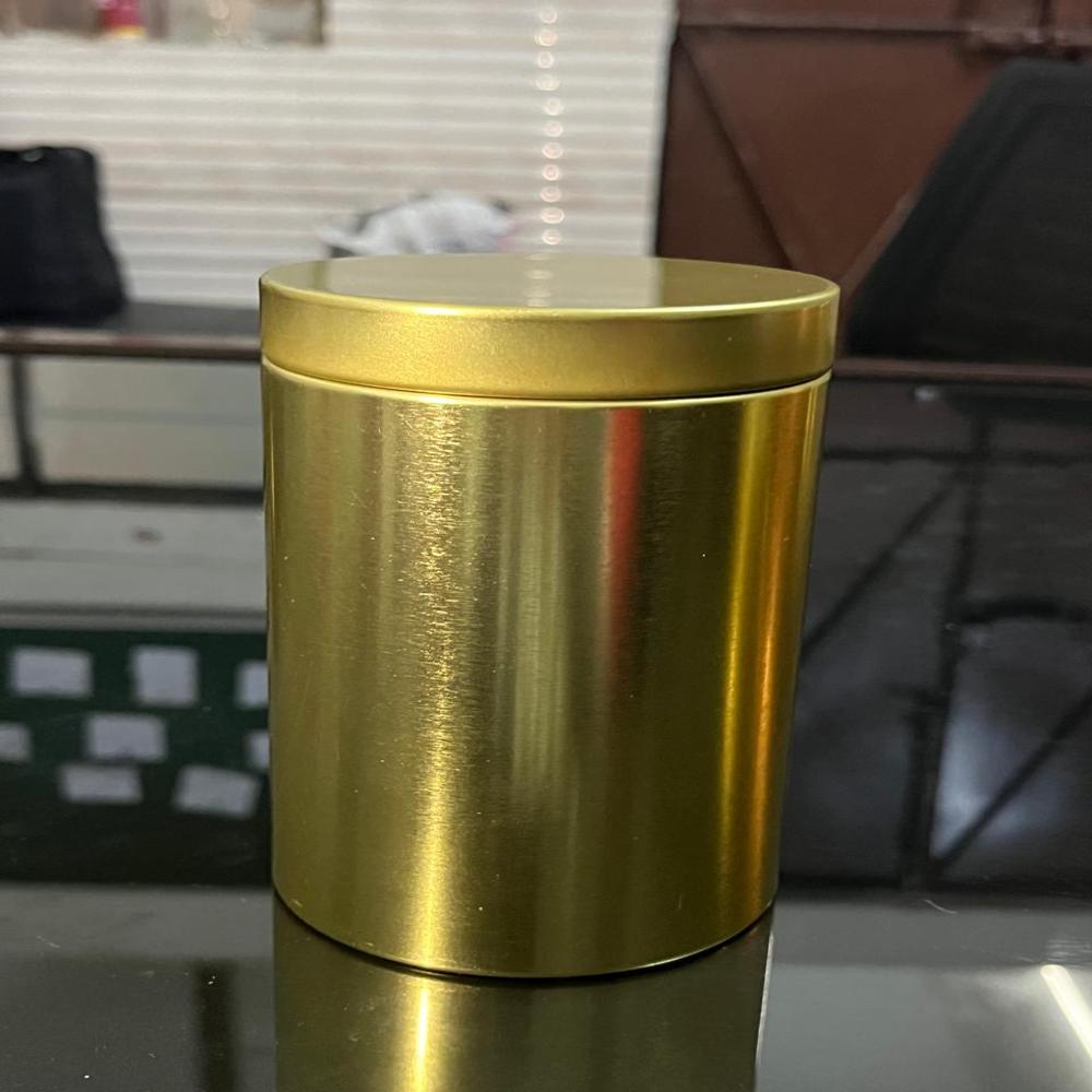 Cylindrical Tin box 83 mm Dia