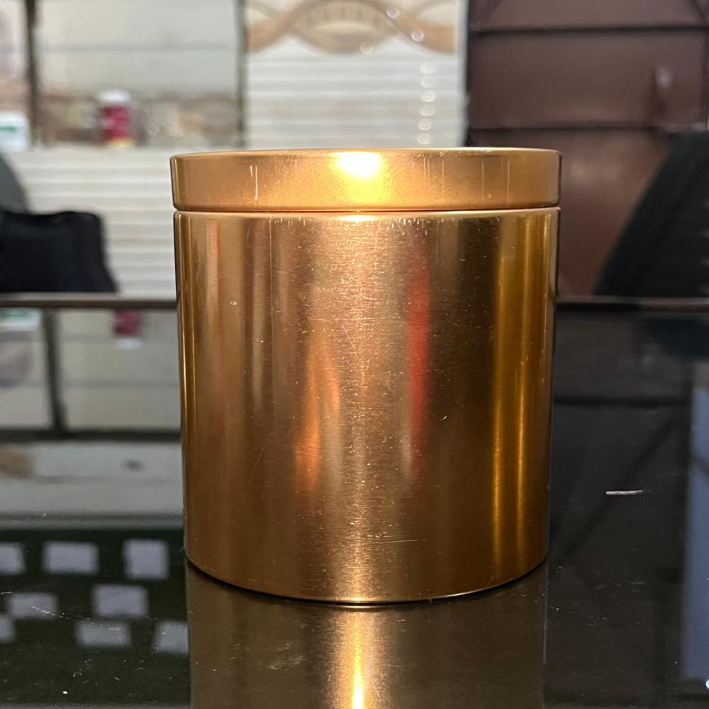 Cylindrical Tin box 83 mm Dia