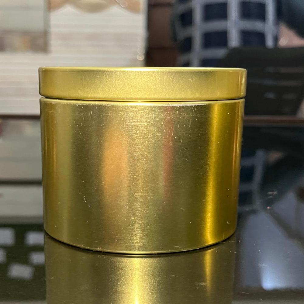 Cylindrical Tin box 83 mm Dia