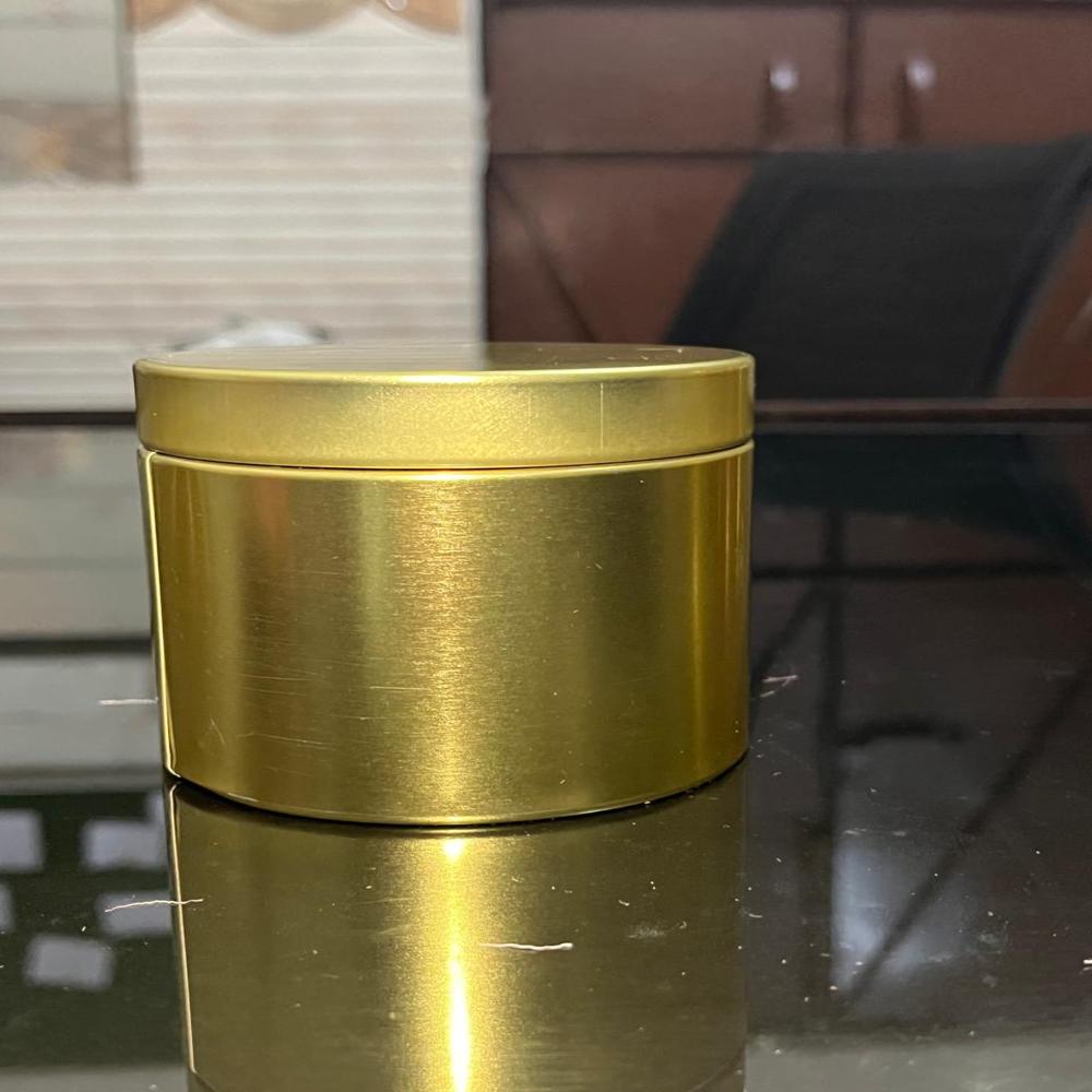 Cylindrical Tin box 83 mm Dia