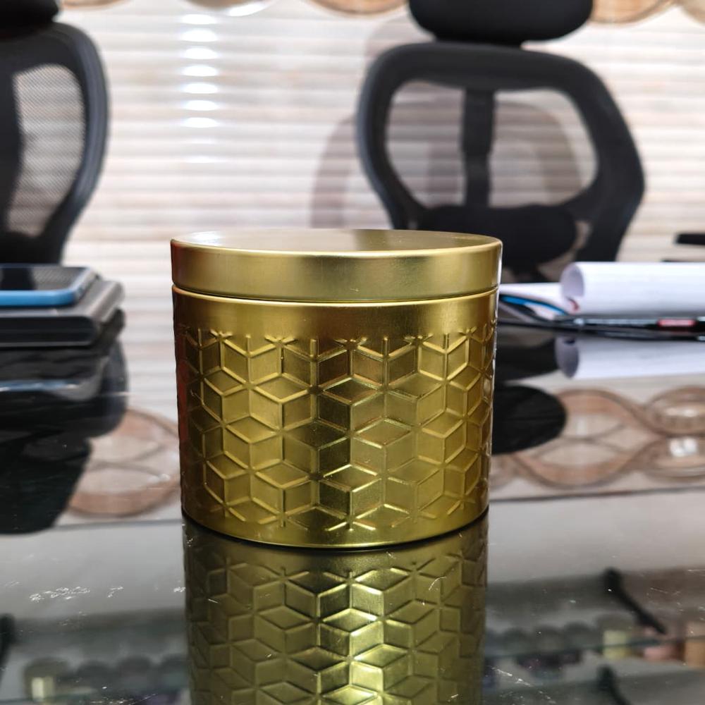 Cylindrical Tin box 83 mm Dia