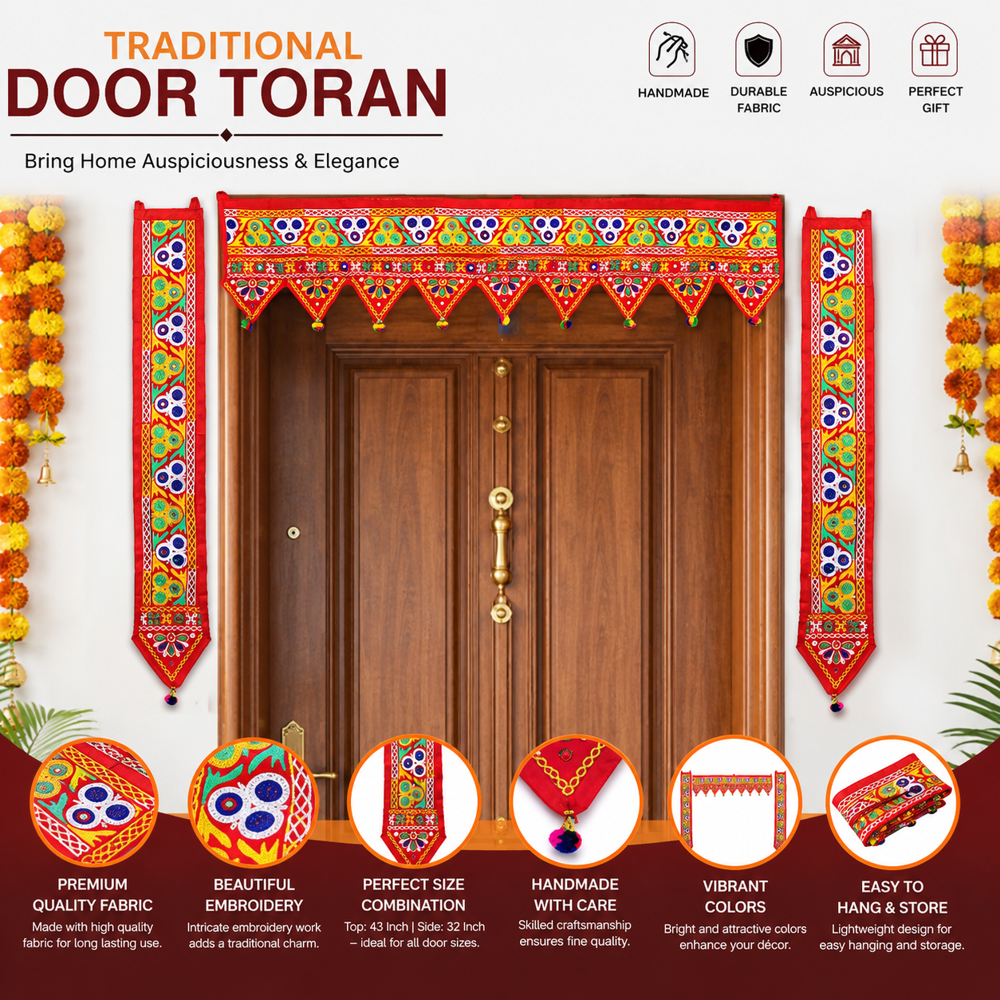 KRISHNA HANDLOOM Bandhanwar for Home Decoration I 2