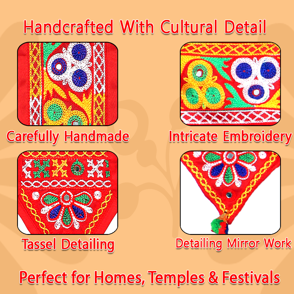 KRISHNA HANDLOOM Festival Toran for Home Decoration I 5