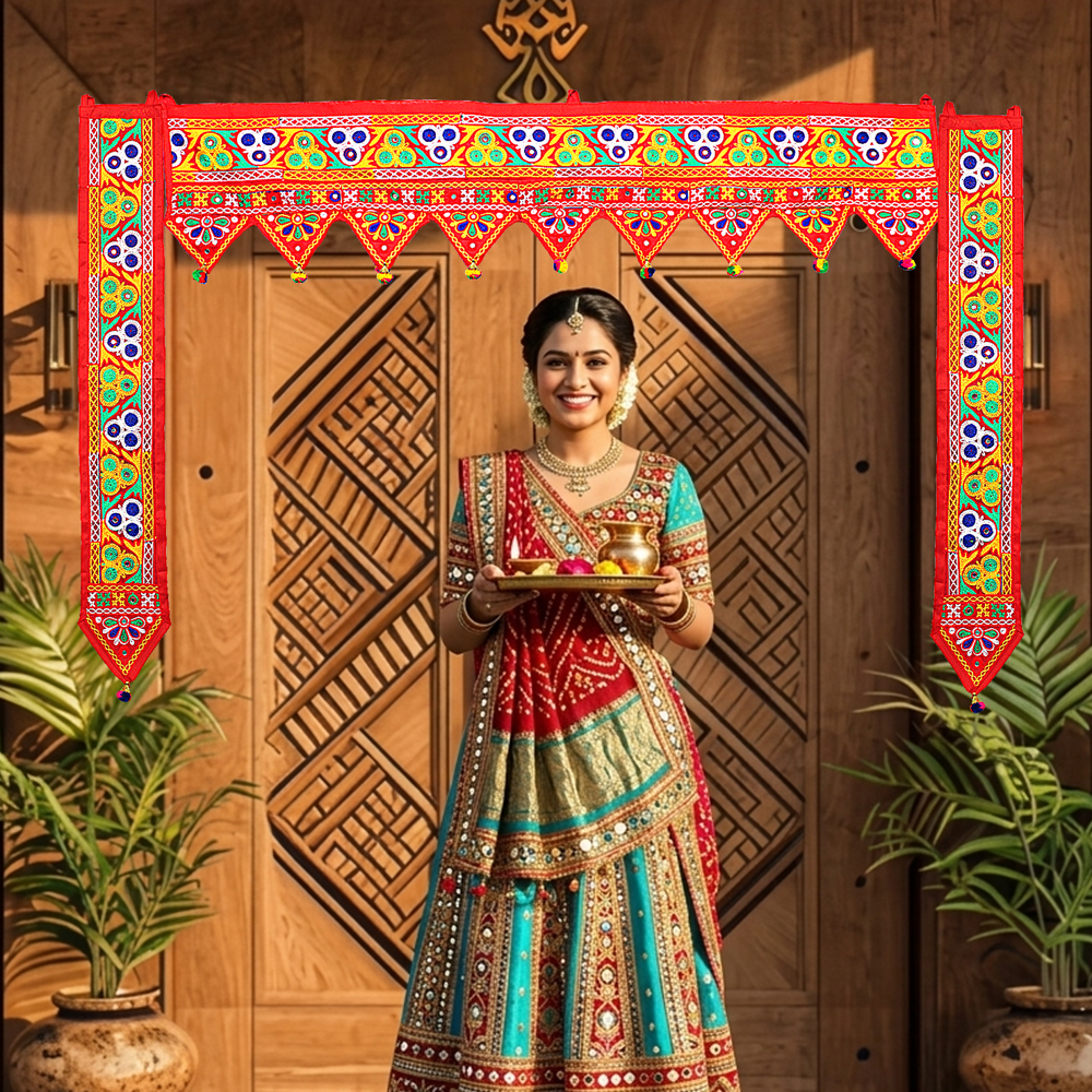 KRISHNA HANDLOOM Festival Toran for Home Decoration I 5