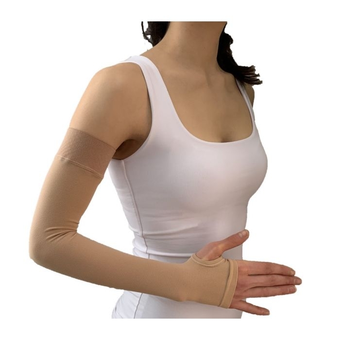 Lymphedema Class 2 Arm Sleeve With Belt