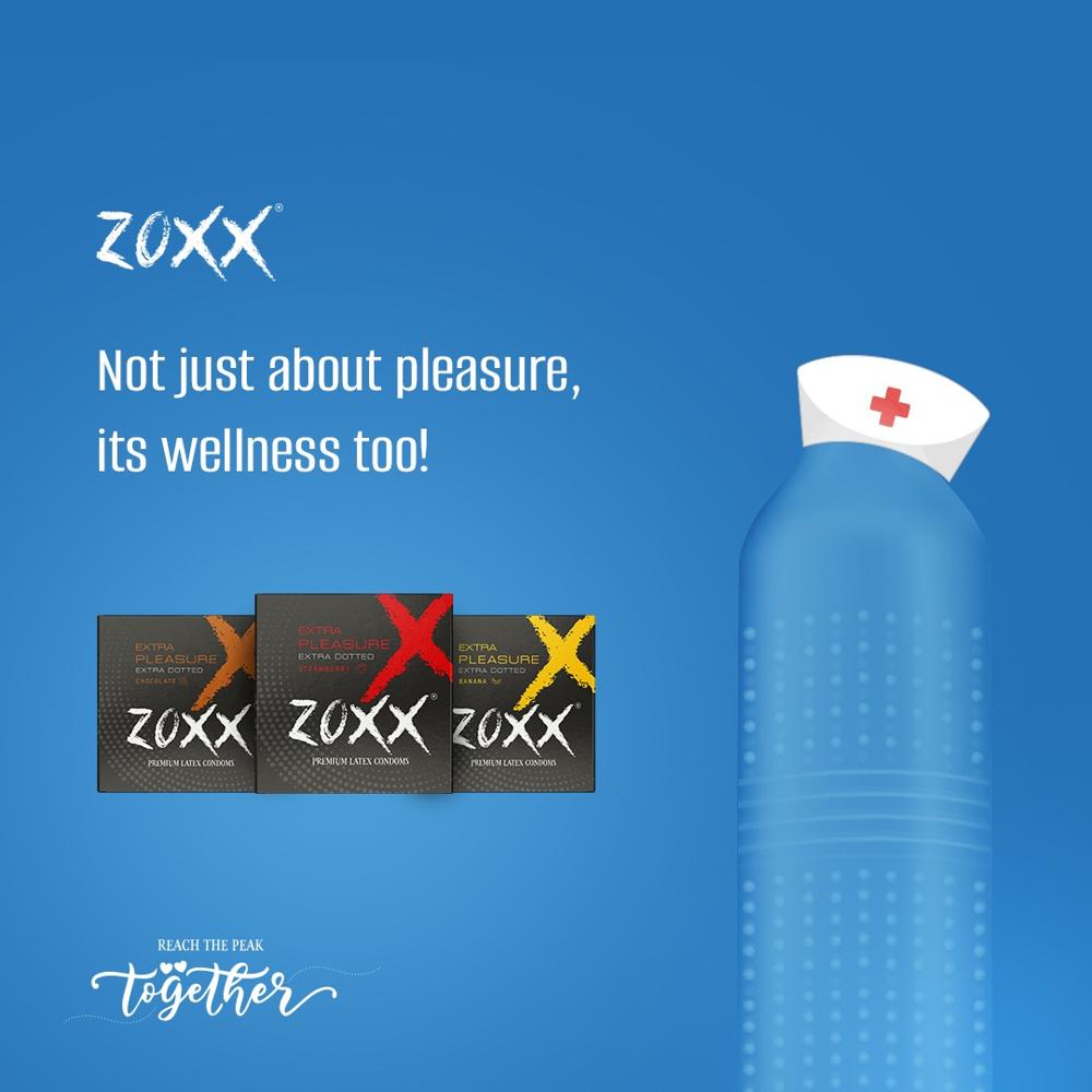 Dotted Condoms - Color: Red