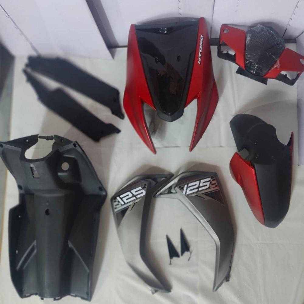 Tvs Ntorq 125 Race XP Front Set Matt Red