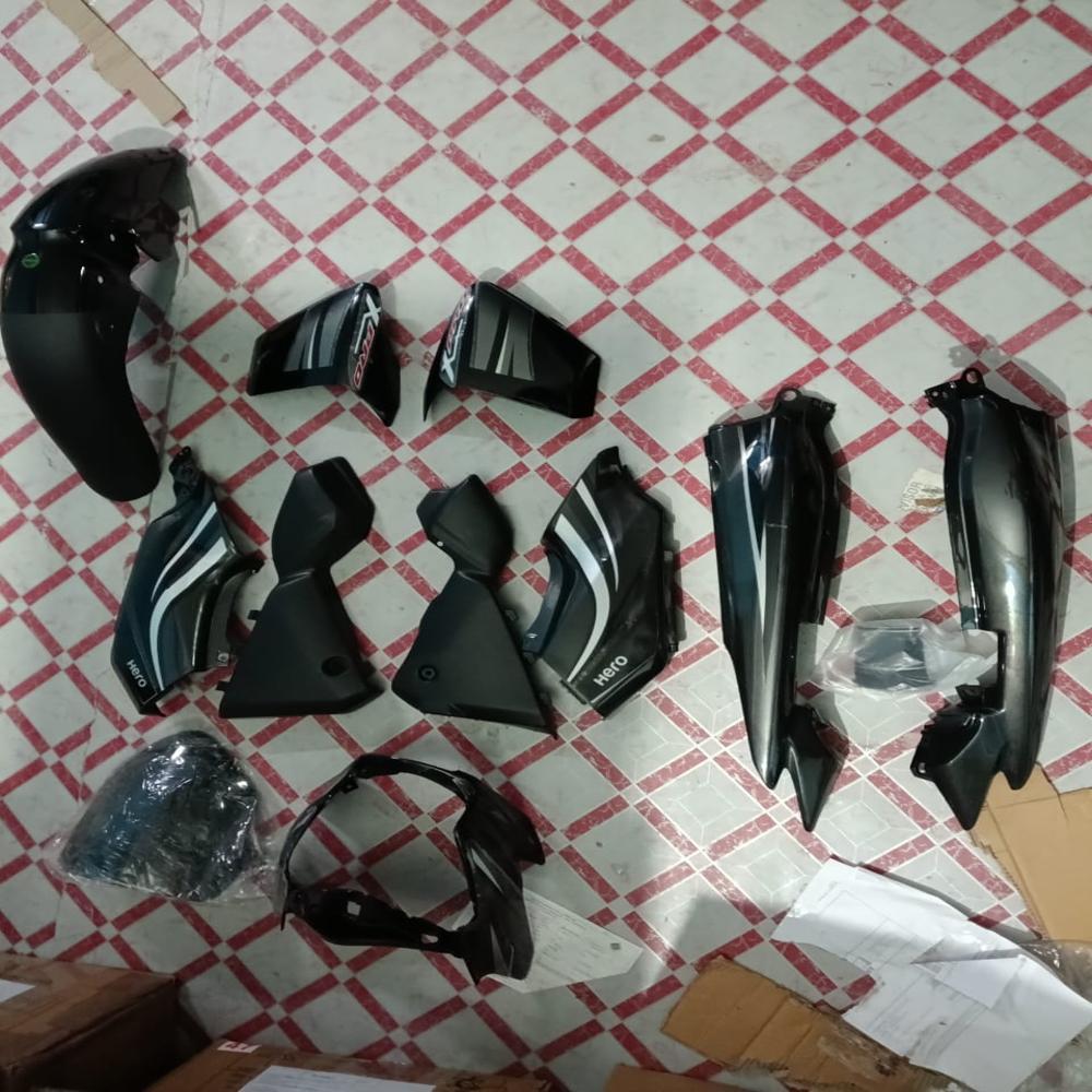 Hero Passion Xpro Black Bike Parts