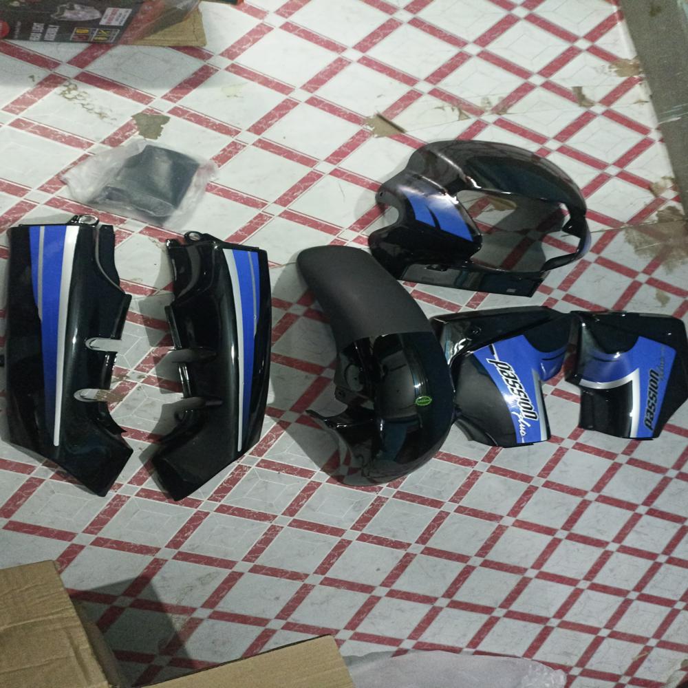 Hero Passion Plus Black Blue Full Body Kit 