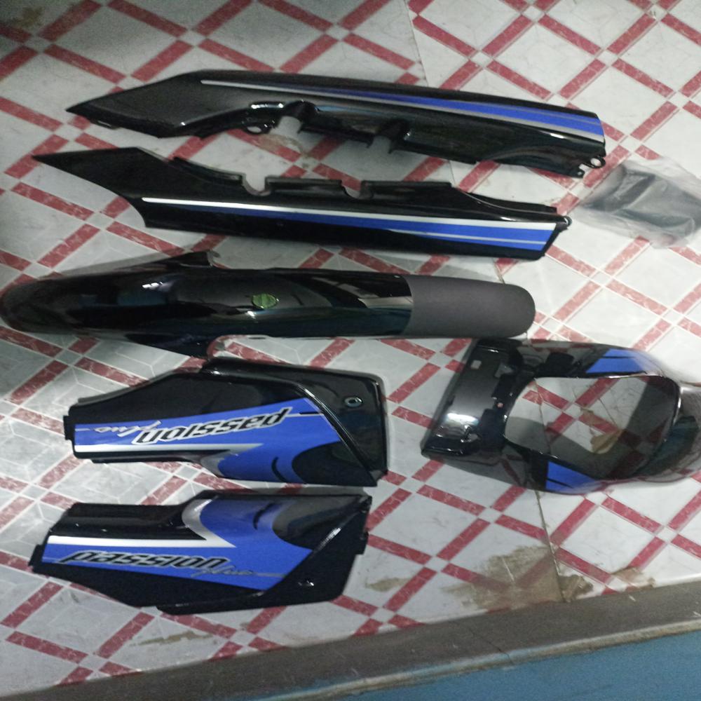Hero Passion Plus Black Blue Full Body Kit 