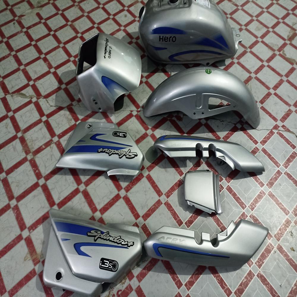 Hero Splendor plus Silver Full Body kit 
