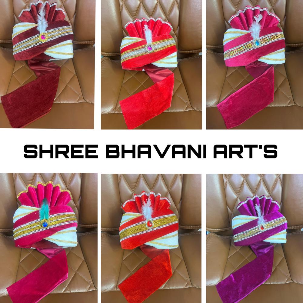 Groom Wedding Safa - Color: Multicolor