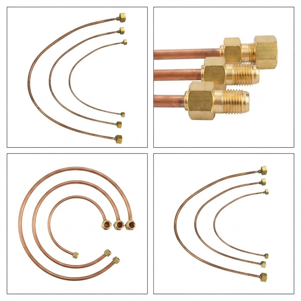 Copper Burner Pigtail - Application: For Gas Cylinder