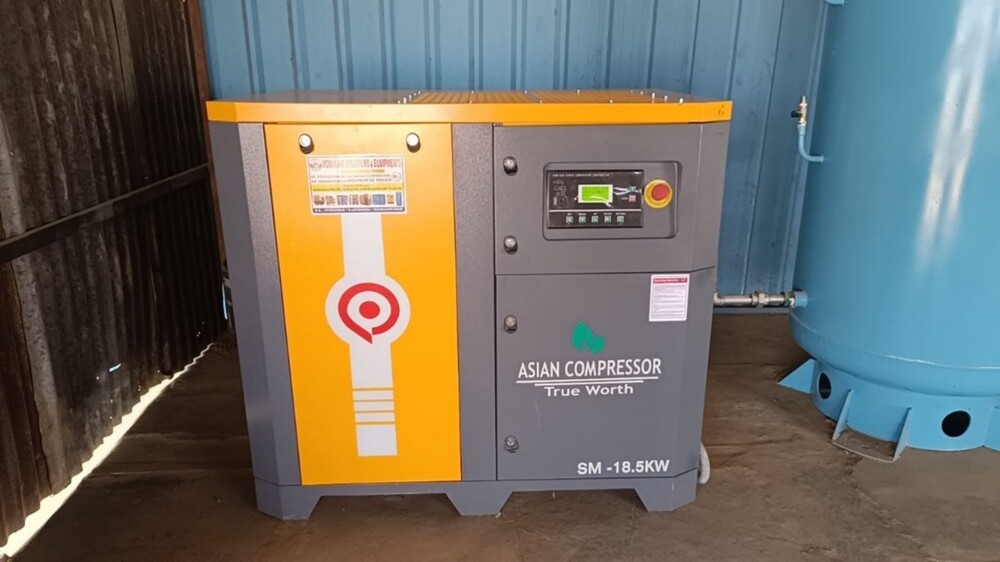 25hp Asian Screw Compressor
