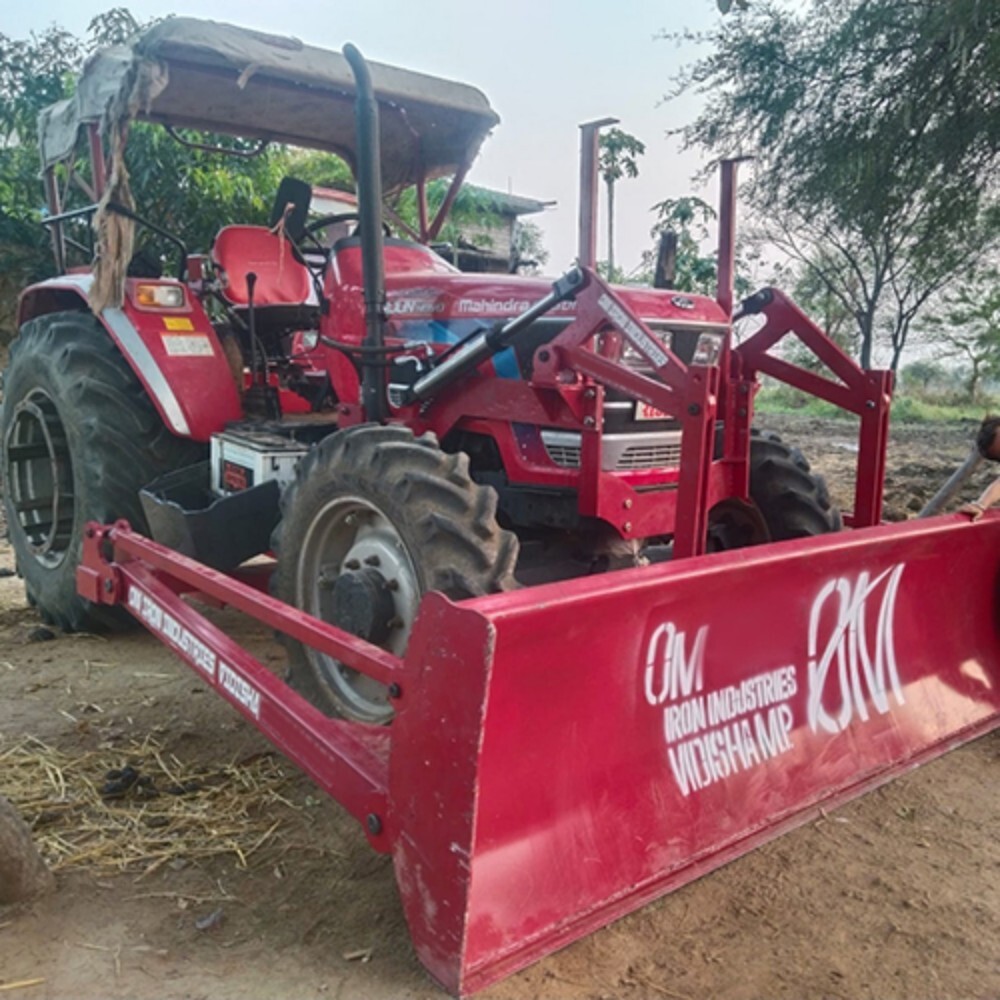 Mild Steel Front End Leveler - Color: Red