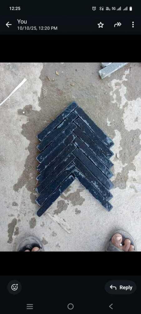 Outdoor parking stone