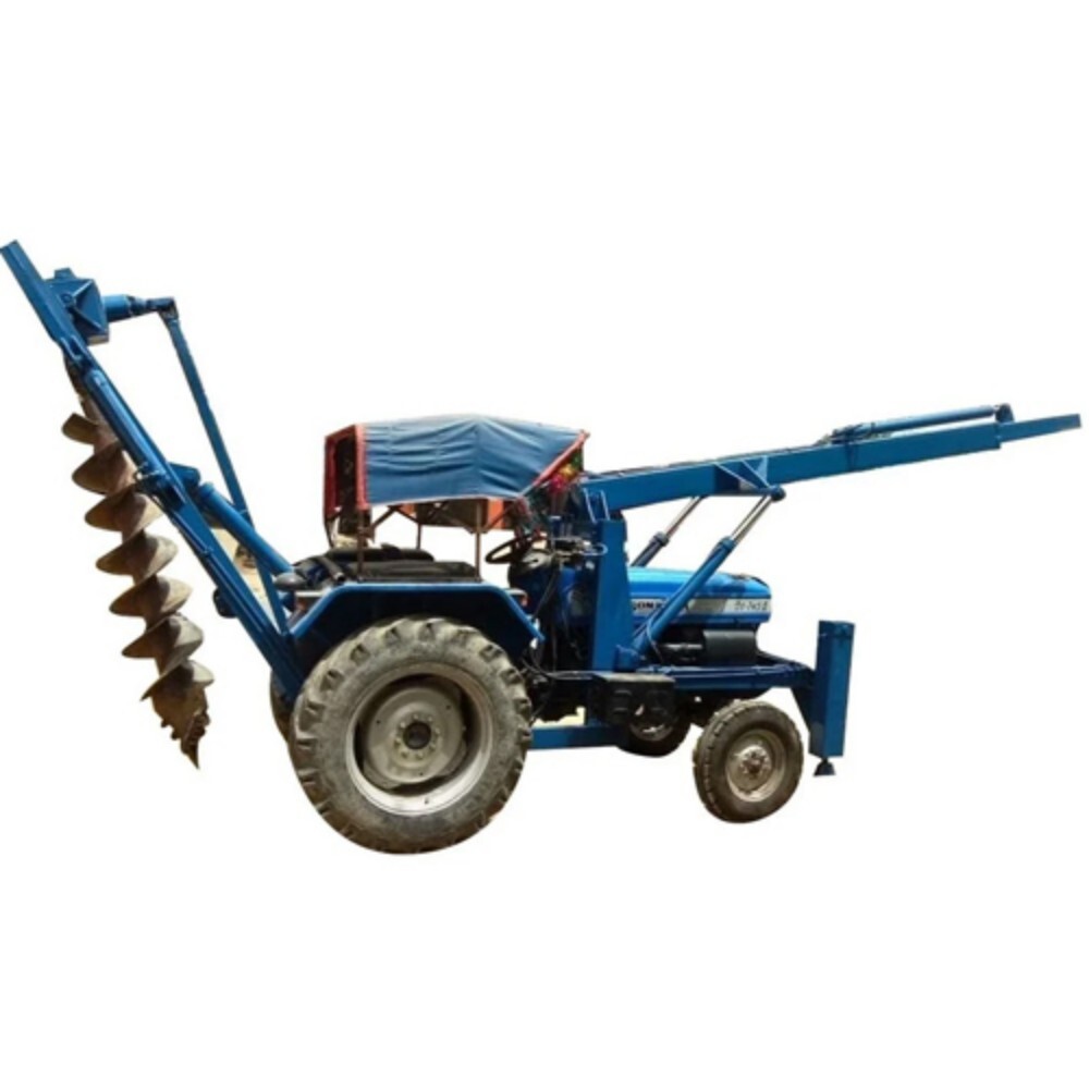 Tractor Front Loader - Color: Blue