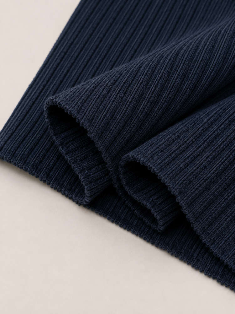 Blue Imported Jacquard Fabric