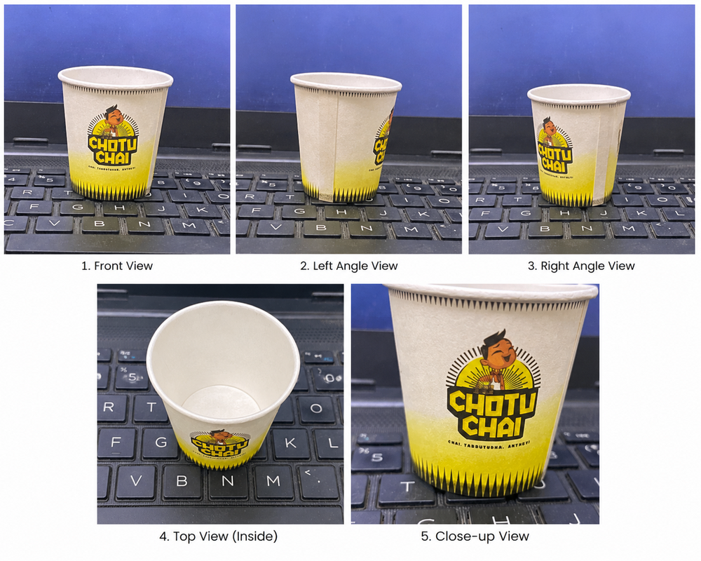 90ml Custmize Paper Tea Cup - Capacity: 100 Milliliter (Ml)
