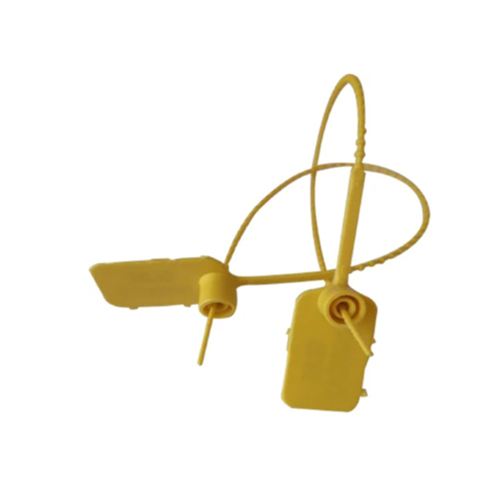Ae-01 Adjustable Plastic Seals - Plastic Material, 12mm Diameter, Yellow Color | Easy To Use, Tamper-evident, Ideal For Industrial Sealing Applications