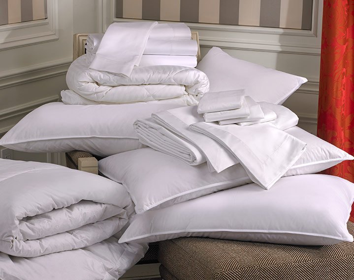 Hotel Bed Linen - Cotton-rich Blend, King-queen-double-single, White, Anti-pilling, Hypoallergenic, Moisture Wicking