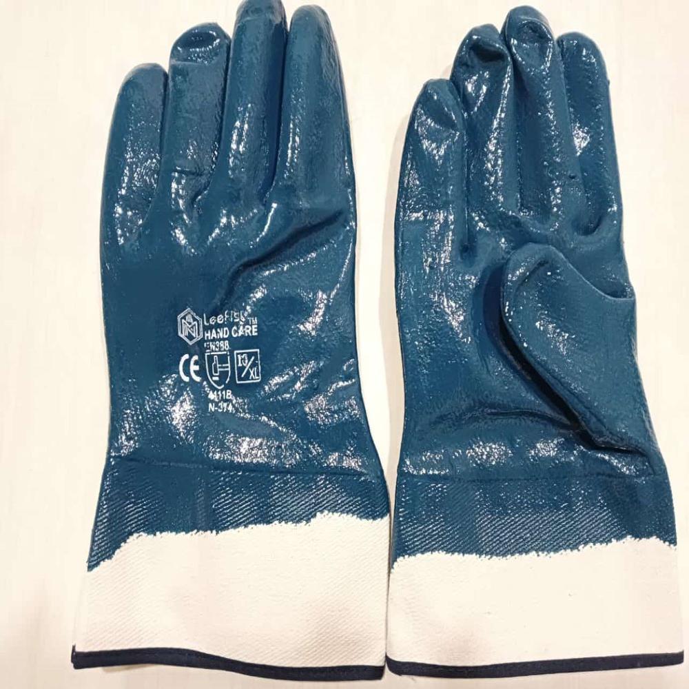 Nitrile Full Deep Hand Gloves Cuff Type