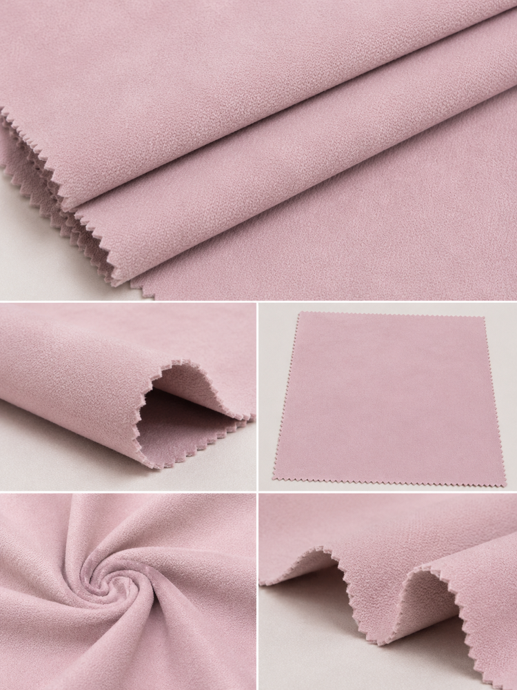 Light Pink Imported Bounded Fabric
