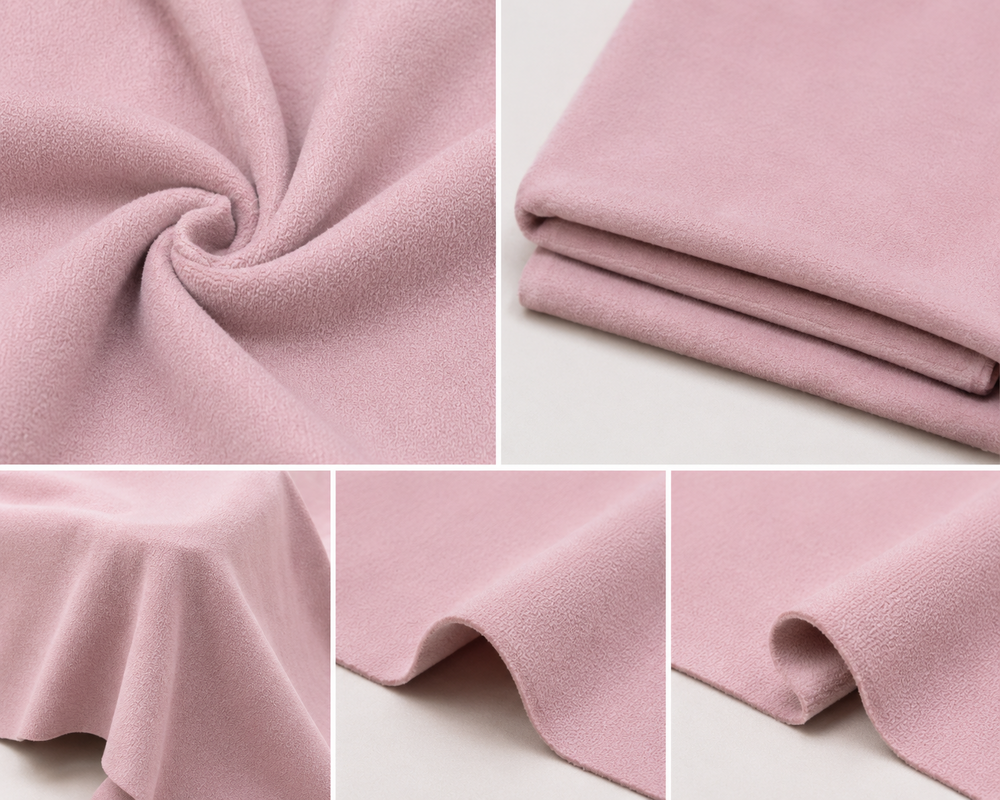 Light Pink Imported Bounded Fabric