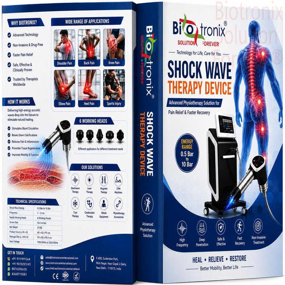 Phymaster Premium Shockwave Therapy Machine