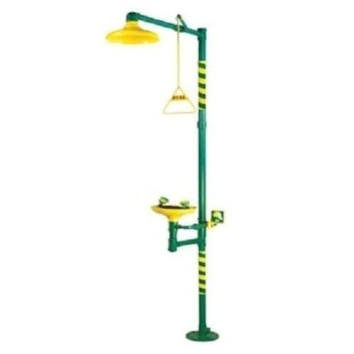 GI LSES7 Safety Shower With Eyewash Fountain