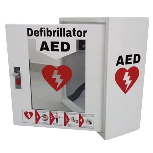 Aed Cabinet With Alarm For Automated External Defibrillator