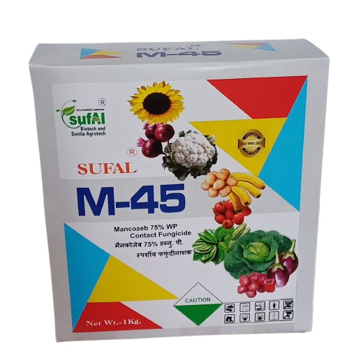 SUFAL M45 MANCOZEB 75 WP Fungicides SUFAL M45 MANCOZEB 75 WP Fungicides