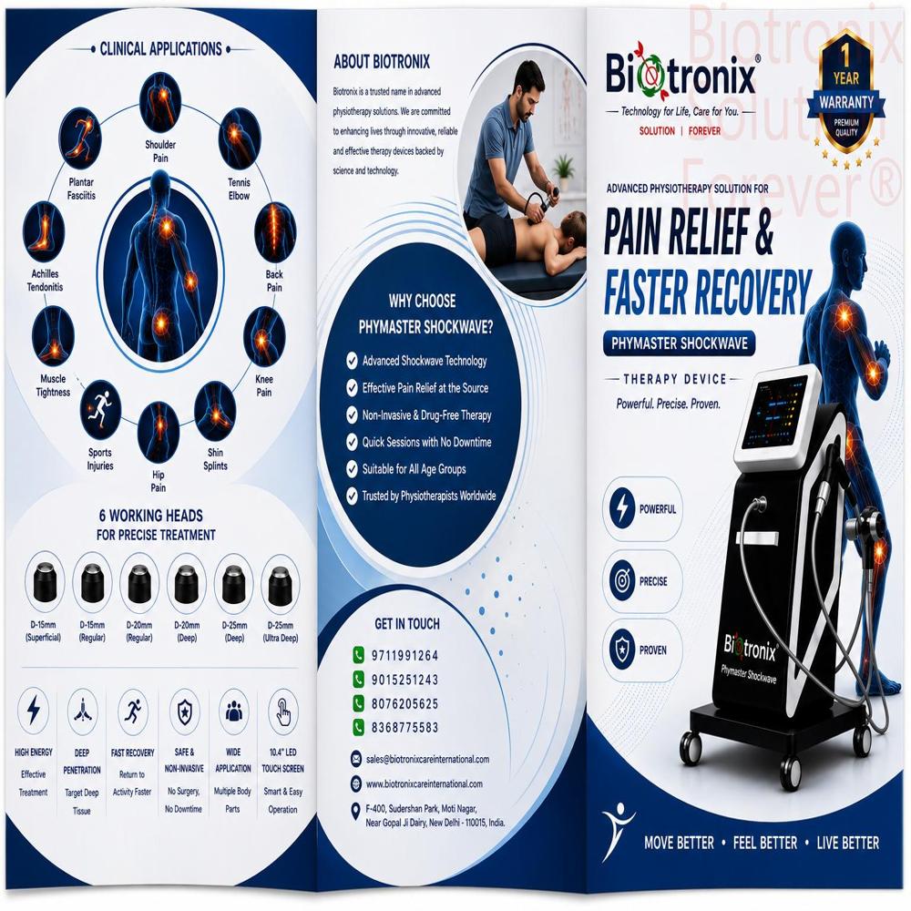 Advanced Phymaster Premium Shockwave Therapy System