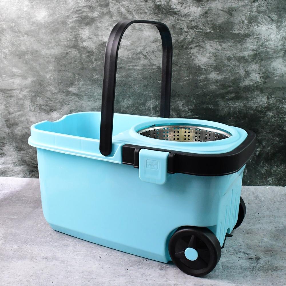 Premium 360 Spin Cleaning Mop Set - Color: Mix