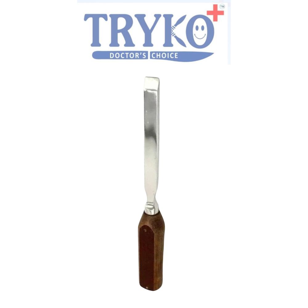 Bone Chisel Straight Fiber Handle 5 mm Brand TRYKO+
