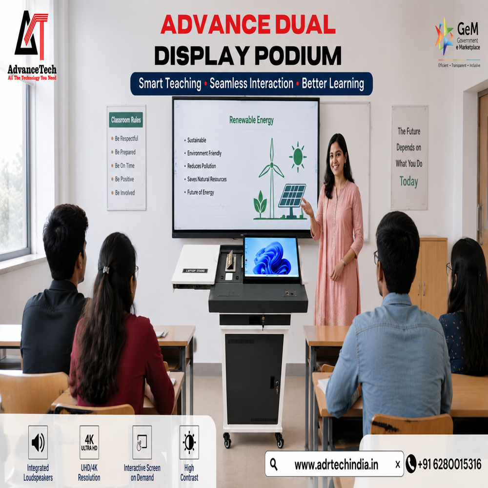 Digital Podium Solutions in Classrooms