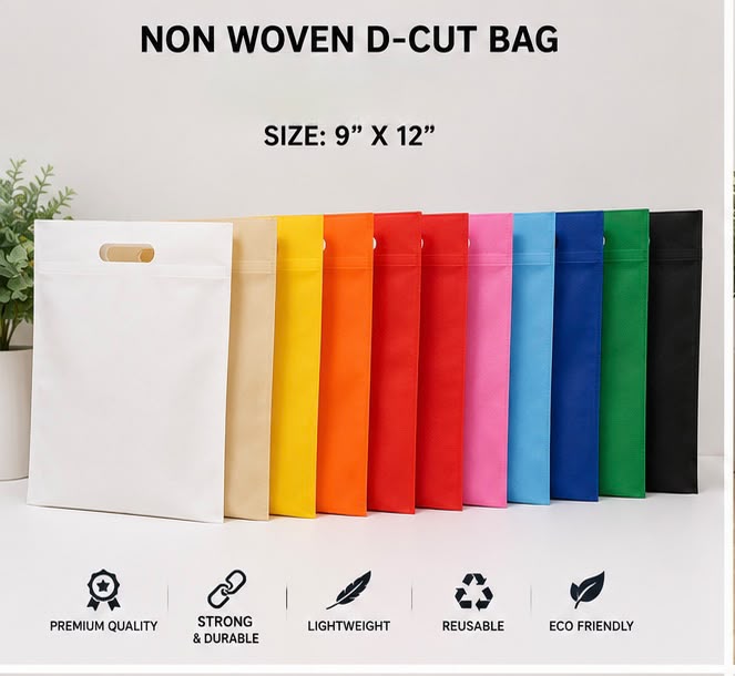 Non Woven  D -Cut Carry  Bag