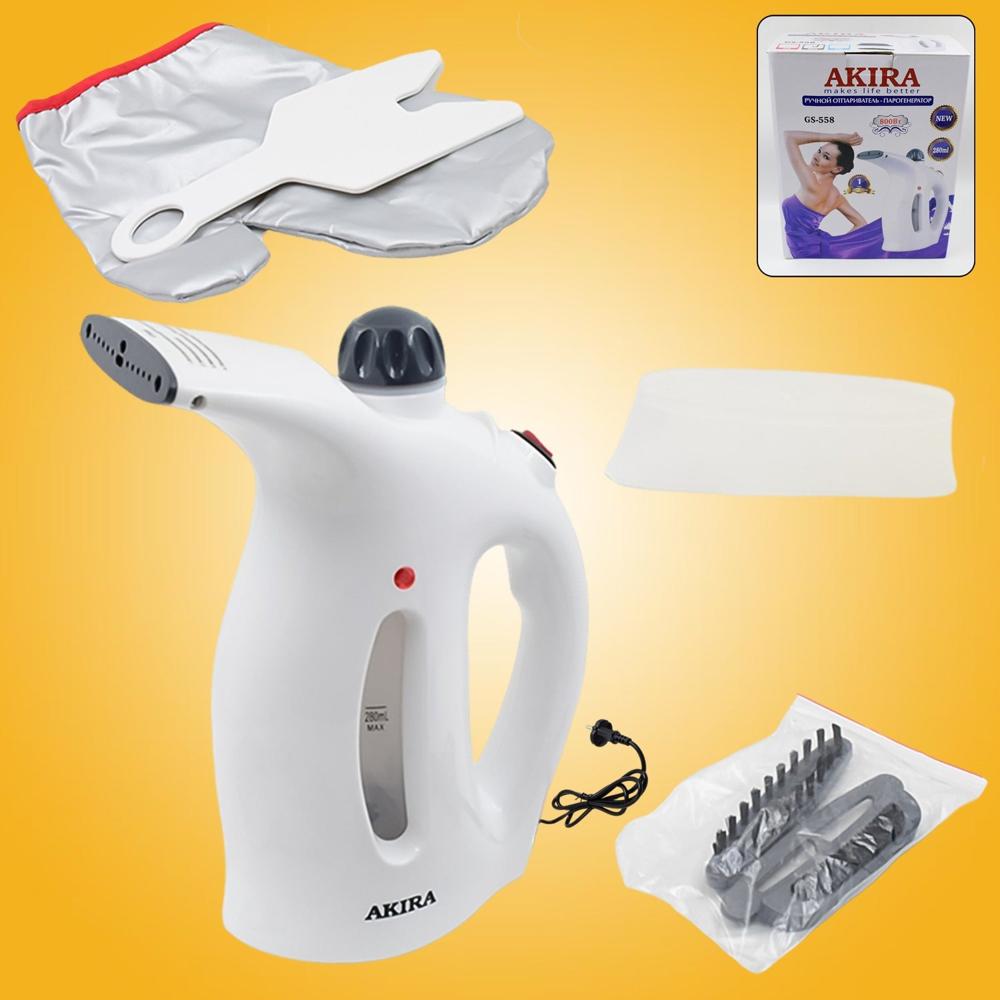 Portable Handheld Garment & Facial Steamer (1 Pc) - Color: Mix