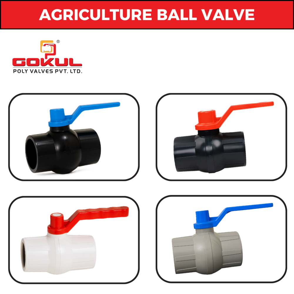 Long Handle PP Solid Seal Ball Valve