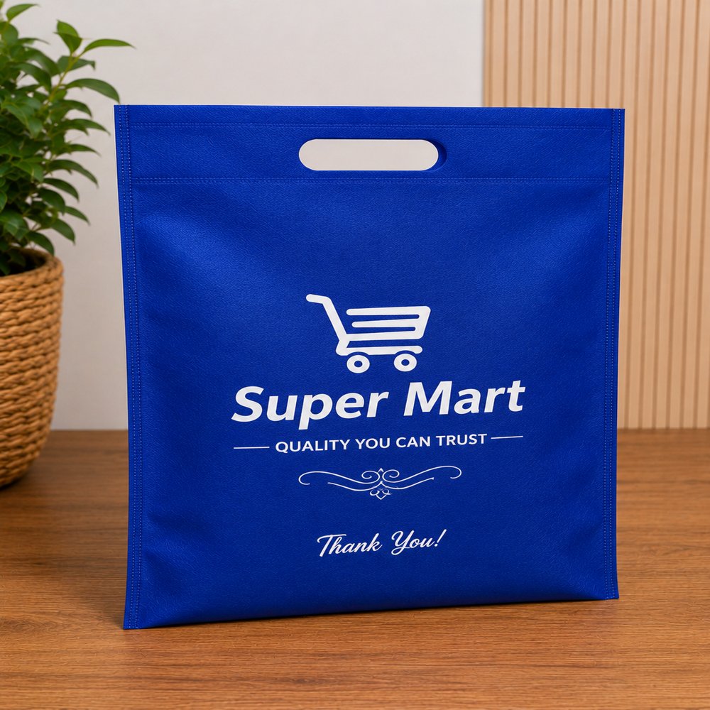 Non Woven D-Cut Shopping Bag