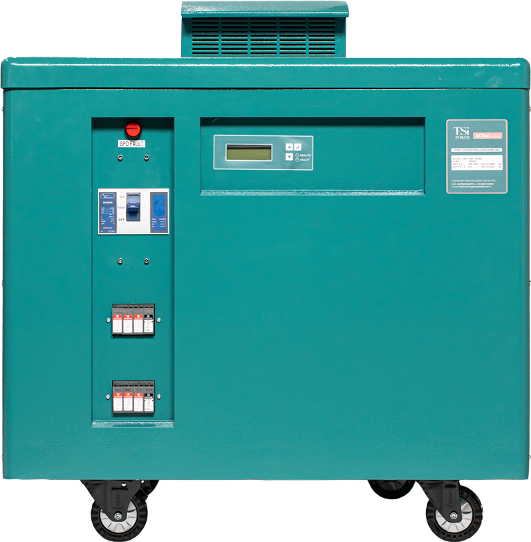 Achal Three Phase Igbt Based Static Voltage Stabilizer - Application: Cnc And Robotics