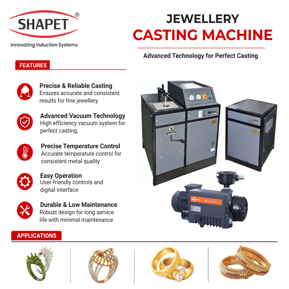 Induction Based Silver Casting Furnace