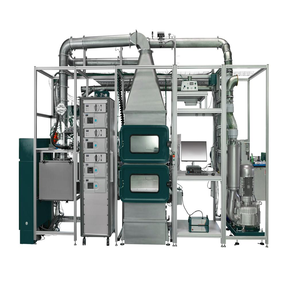Fuel Cell Air Intake Filter Test System for ISO 11155 Particle Filtration Efficiency