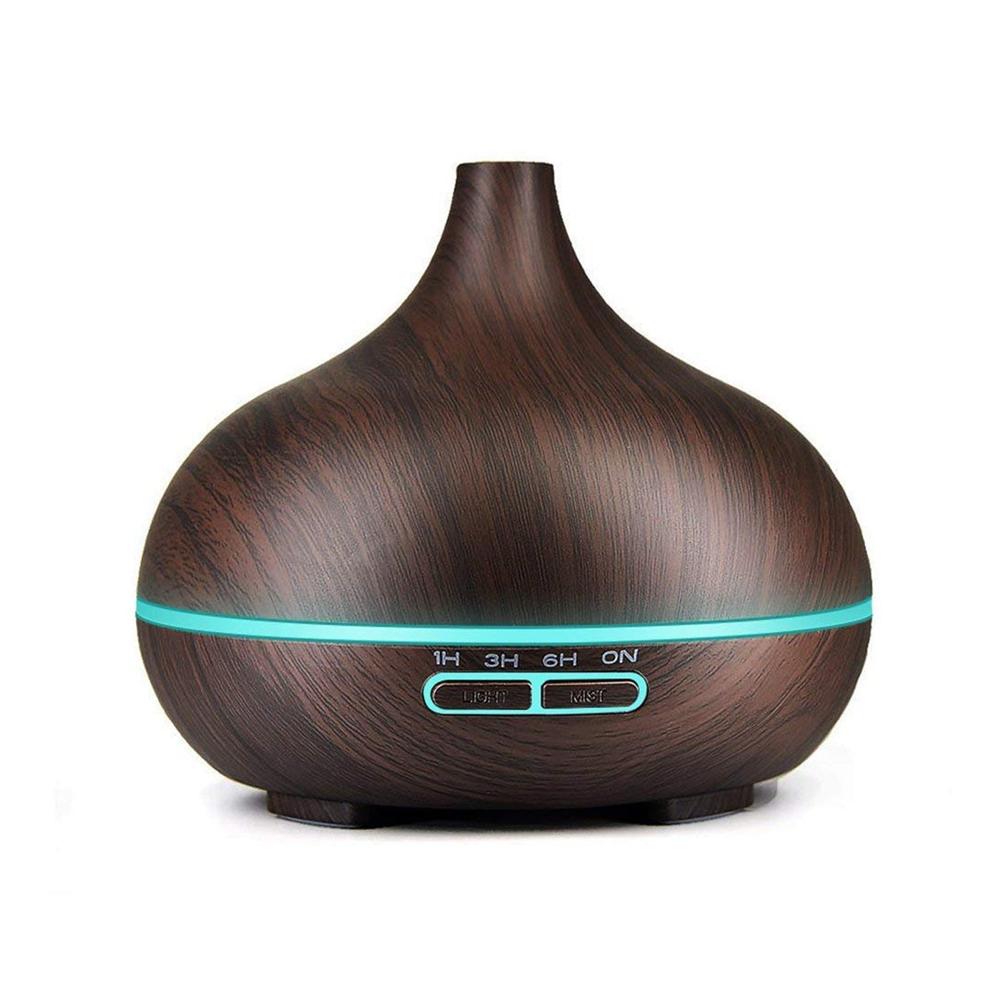 Aromatherapy Humidifier with 7 Colourful LED Light Change (500 ML Capacity)