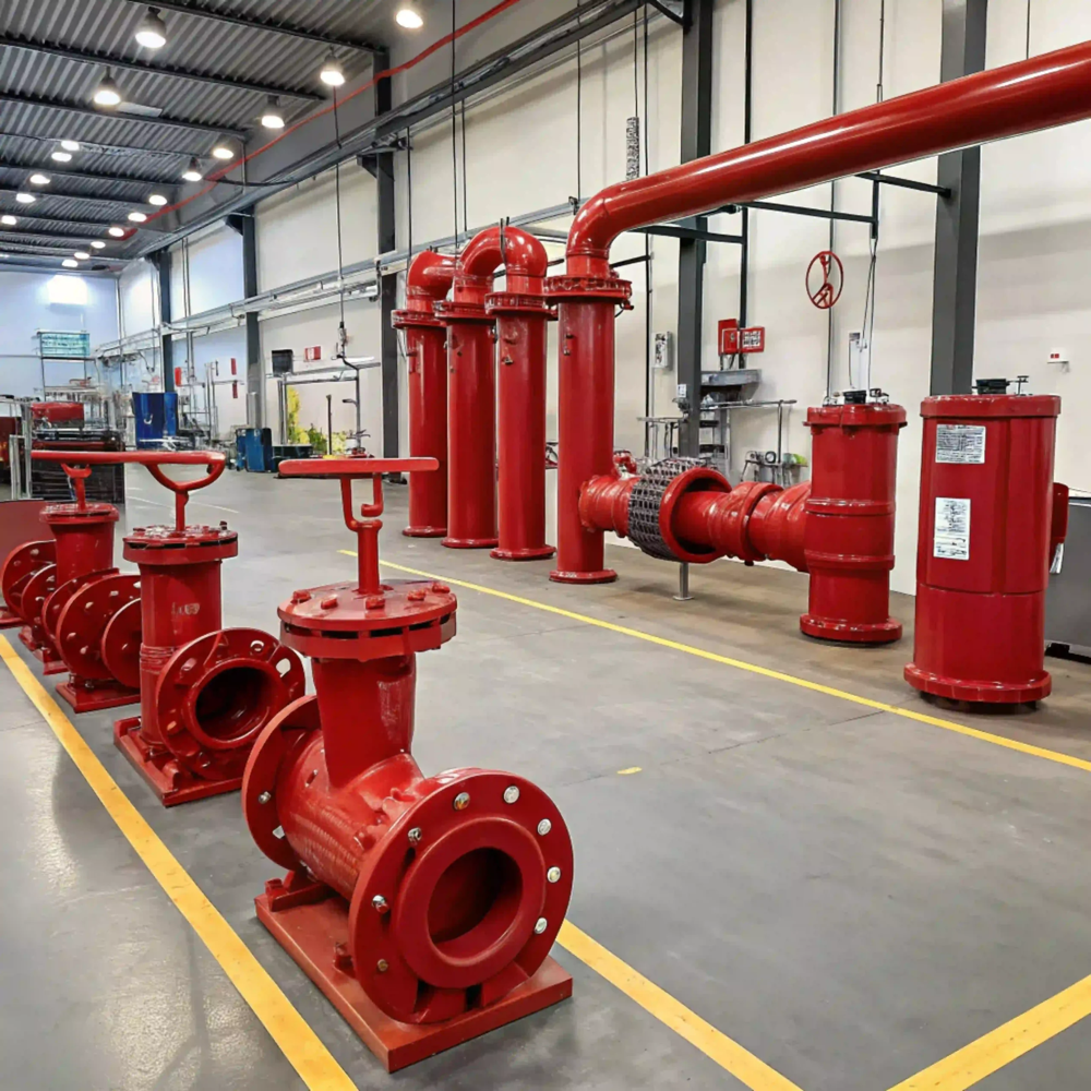 Epoxy Powder Coating for Fire Protection Pipelines