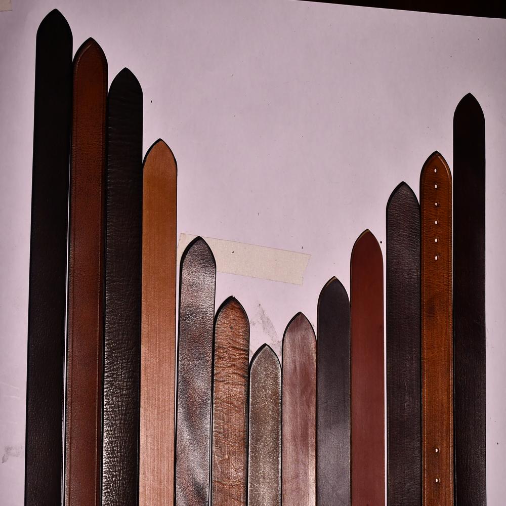 Hand Makeing Print Belt - Belt Material: Genuine Leather